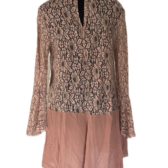 New with tags Altar’d state pink dress / long shirt - Picture 2 of 4